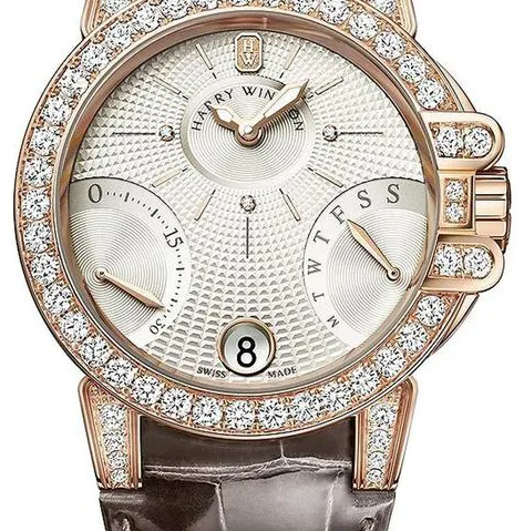 Harry Winston Ocean oceabi36rr022 36mm Rose gold and 18k rose gold Silver