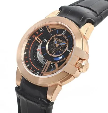 Harry Winston Ocean OCEATZ44RR011 44mm Rose gold Black