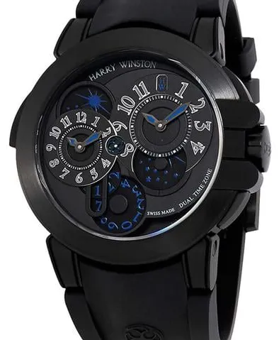 Harry Winston Ocean OCEATZ44ZZ007 44mm Stainless steel Black