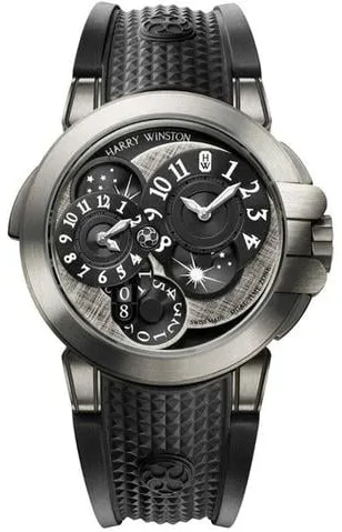 Harry Winston Ocean OCEATZ44ZZ008 44mm Zalium Black