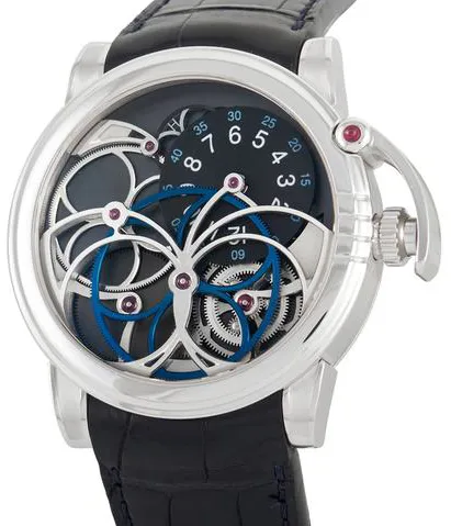 Harry Winston Opus 500/MMAS45WL 45mm White gold Black 1