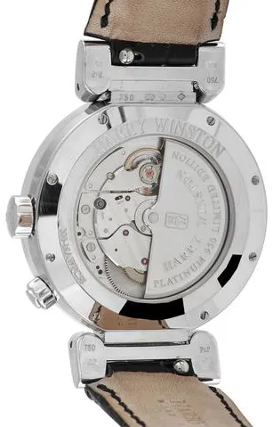 Harry Winston Premier 200-MAWPC38 38mm White gold Gray 2