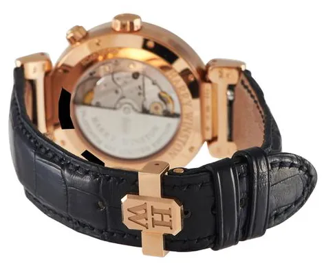 Harry Winston Premier 200-MAWPC38 38mm Rose gold Silver 3