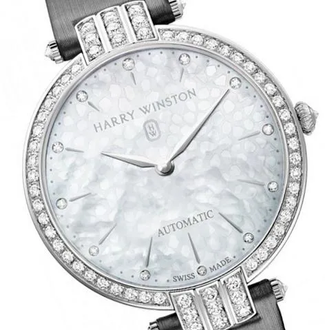 Harry Winston Premier PRNAHM36WW001 36mm White gold Mother-of-pearl