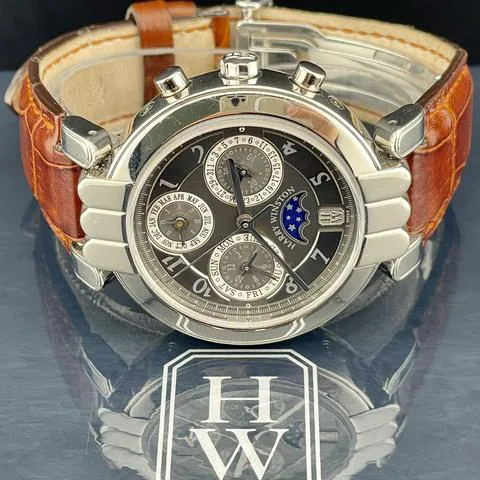 Harry Winston Premier 200-MCAPC38 38mm Platinum Gray 1