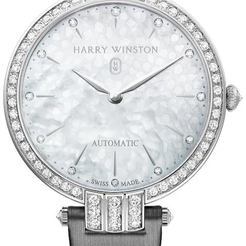 Harry Winston Premier PRNAHM36WW001 36mm White gold Mother-of-pearl