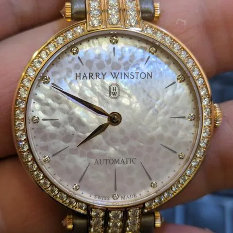 Harry Winston Premier PRNAHM36RR001 36mm Rose gold Mother-of-pearl