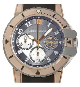 Harry Winston Project Z OCEACH44RZ001 44mm Rose gold and 18k rose gold Black and Gray