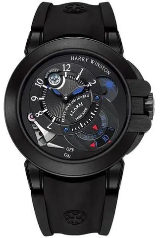 Harry Winston Project Z OCEMAL44ZZ004 44mm Black PVD Black