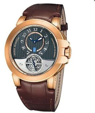 Harry Winston Project Z OCEMTJ45RR001 46mm Rose gold Blue