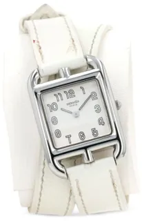 Hermès Cape Cod Stainless steel White