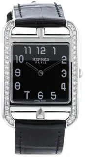 Hermès Cape Cod 409921 Stainless steel Black