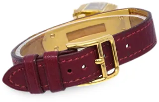 Hermès Kelly Gold-plated Red