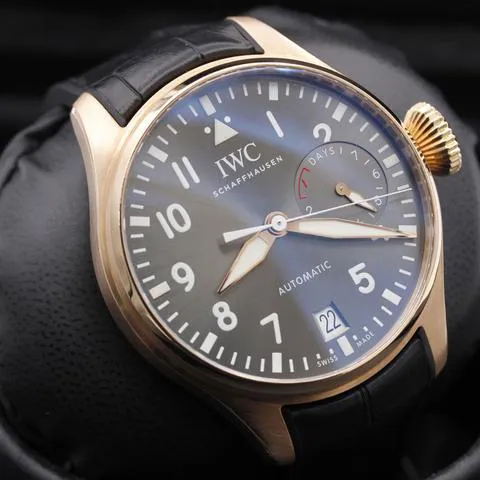 IWC Big Pilot IW500917 46mm Rose gold Gray 8