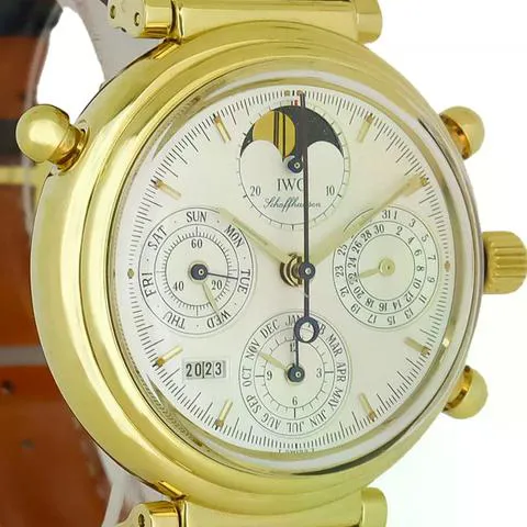 IWC Da Vinci IW3751 39mm Yellow gold Silver 2