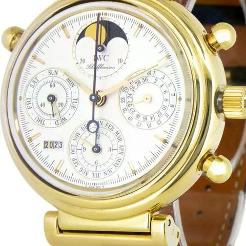 IWC Da Vinci IW3751 39mm Yellow gold Silver 5