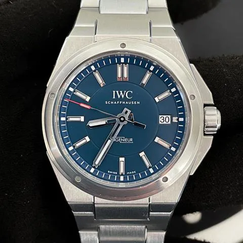 IWC Ingenieur Automatic IW323909 40mm Stainless steel Blue 3