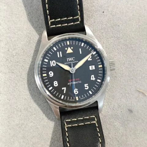 IWC Pilot IW326803 39mm Stainless steel Green 2