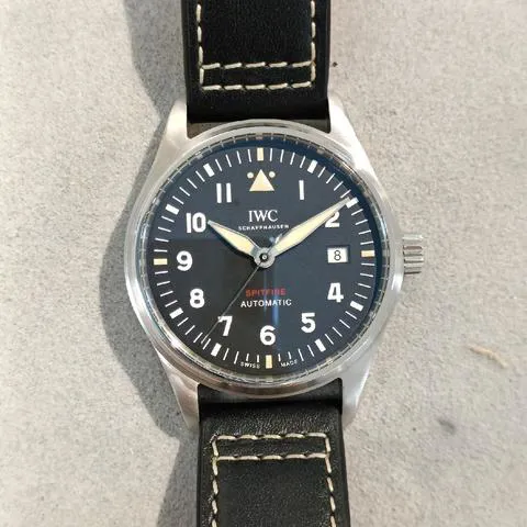 IWC Pilot IW326803 39mm Stainless steel Green 3