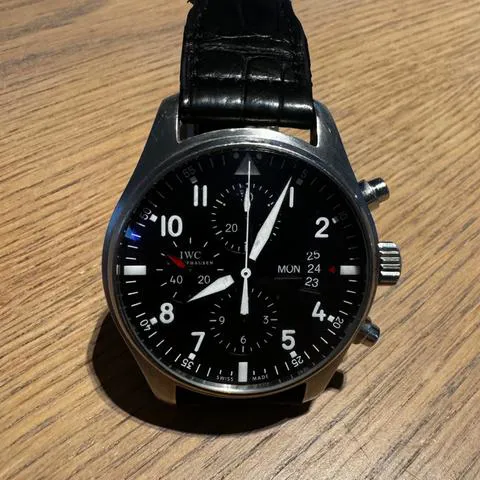 IWC Pilot IW377701 43mm Stainless steel Black