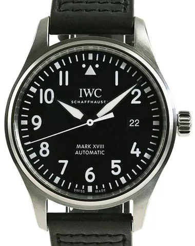 IWC Pilot Mark IW327009 40mm Stainless steel Black