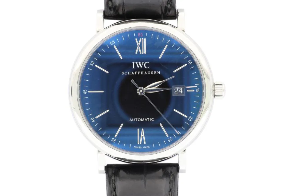 IWC Portofino IW356502 40mm Stainless steel Blue