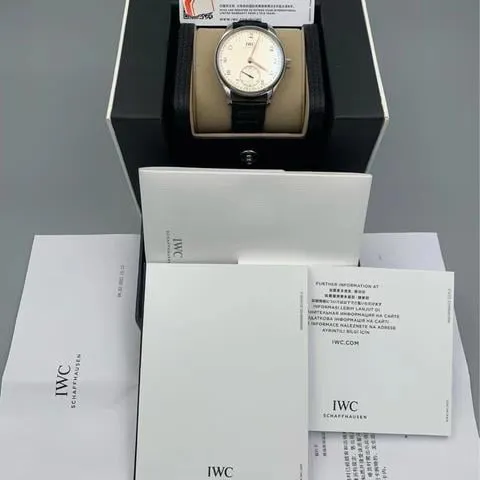 IWC Portugieser IW358303 40.5mm Stainless steel Silver