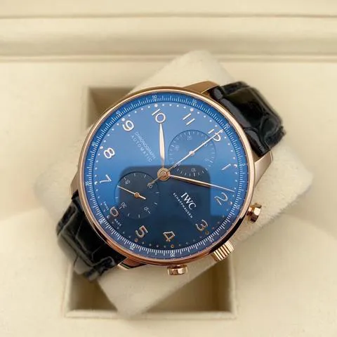 IWC Portugieser IW371614 41mm Yellow gold Black 2