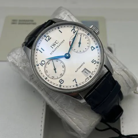 IWC Portugieser IW500107 42mm Stainless steel Silver