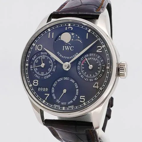 IWC Portugieser IW502218 42.5mm White gold Gray 12