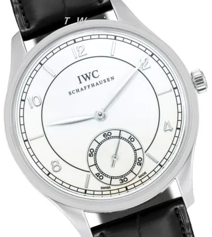 IWC Portuguese Hand-Wound IW544505 44mm Platinum Silver