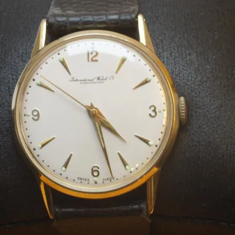 IWC 36mm Yellow gold Champagne