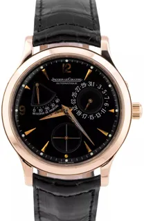 Jaeger-LeCoultre Reser Ve De Marche 140.2.93.S Rose gold Black