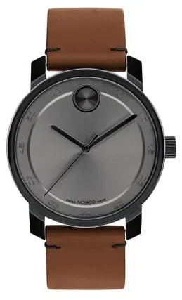 Movado Bold 3600917 41mm Stainless steel Gray