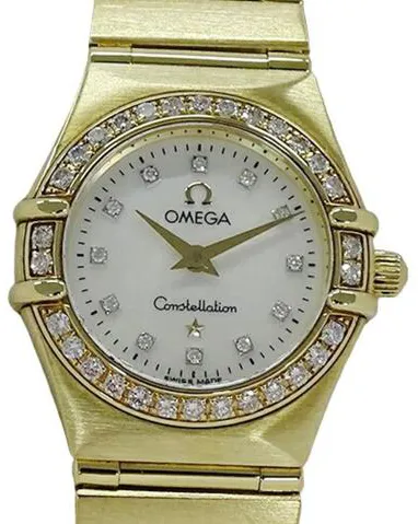 Omega Constellation 1167.75.00 22mm Yellow gold White 1