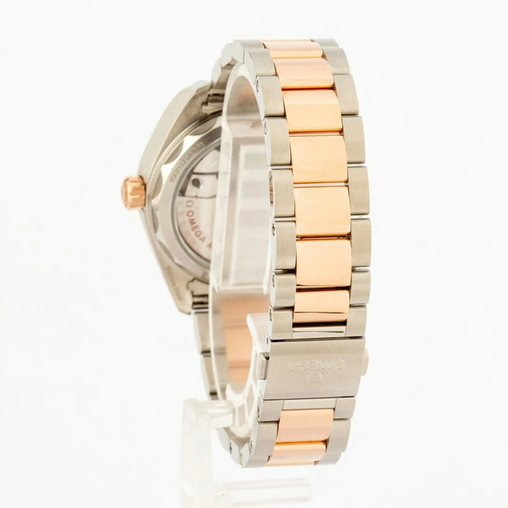 Omega Aqua Terra 220.20.34.20.59.001 34mm Rose gold and Stainless steel Gray 1