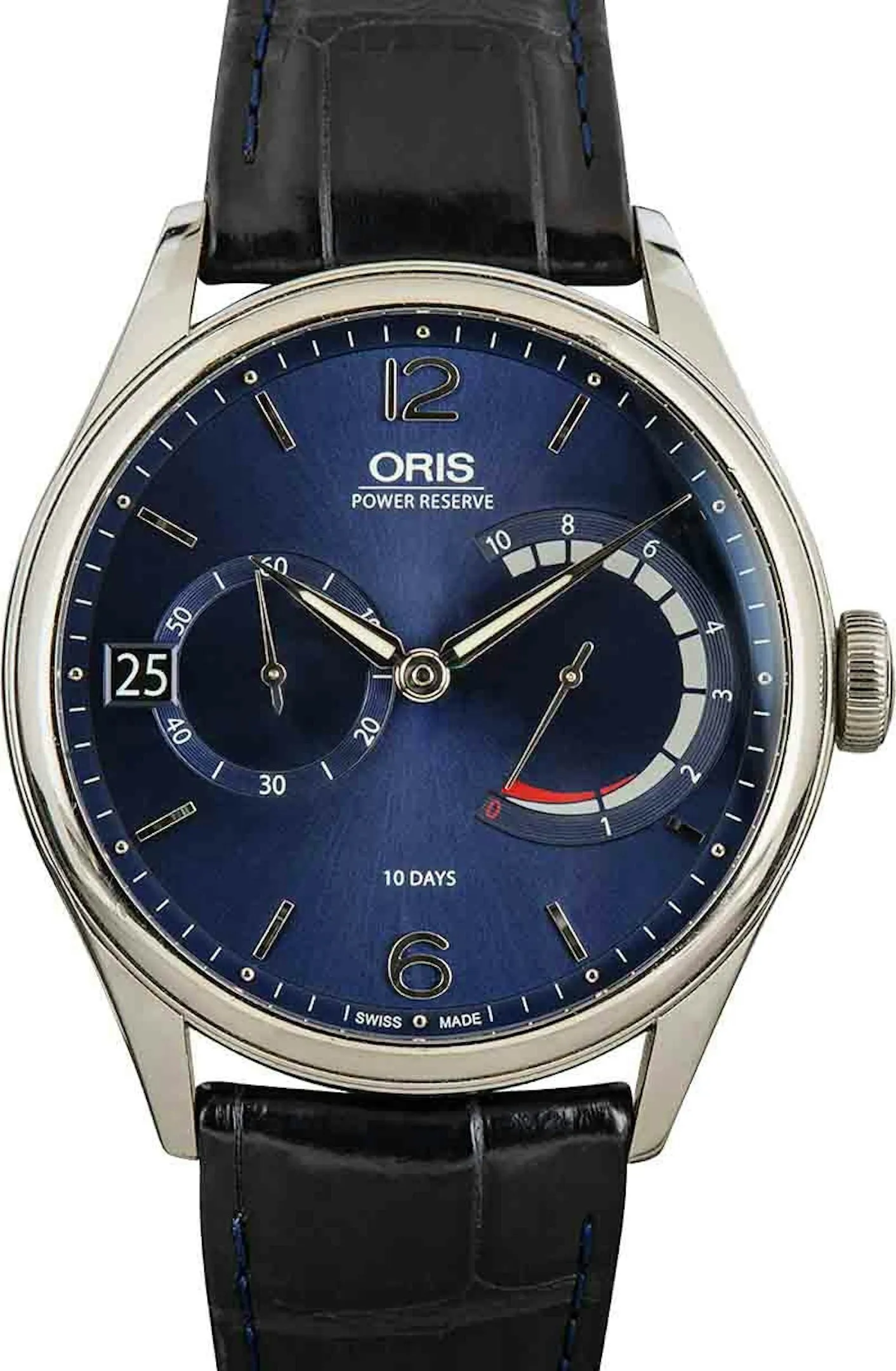 Oris Artelier Calibre 111 01 111 7700 4065-Set 1 23 87FC 43mm Stainless steel Blue