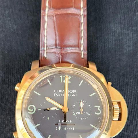 Panerai Luminor 1950 PAM 00319 47mm Rose gold Brown 7