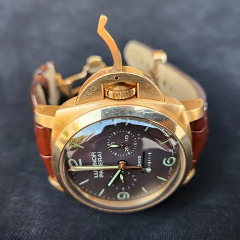 Panerai Luminor 1950 PAM 00319 47mm Rose gold Brown 8