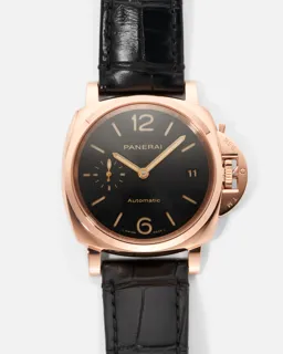 Panerai Luminor PAM01029 Rose gold Black