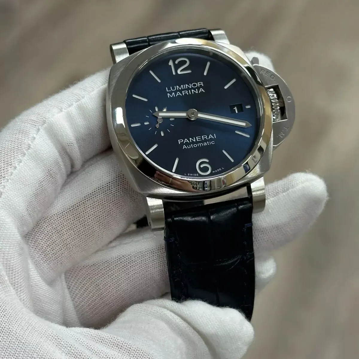 Panerai Quaranta PAM 01270 40mm Stainless steel Blue 2