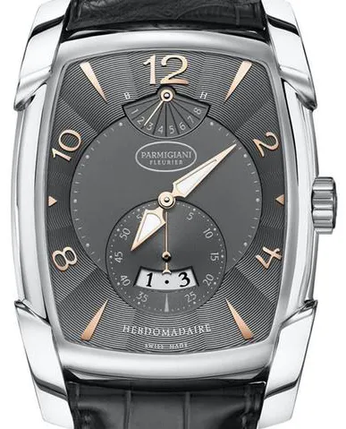 Parmigiani Fleurier Kalpa PFC101-0004200-HA1442 37mm Stainless steel Black