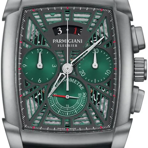 Parmigiani Fleurier Kalpa 48mm Titanium Green