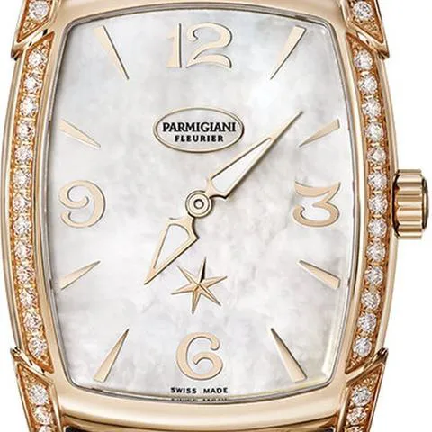 Parmigiani Fleurier Kalpa 37.5mm Rose gold Mother-of-pearl