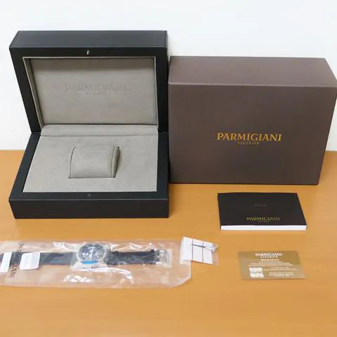 Parmigiani Fleurier Tonda Centum Perpetual Openworked PFH227-1200300-HA1441 42mm White gold Blue 9