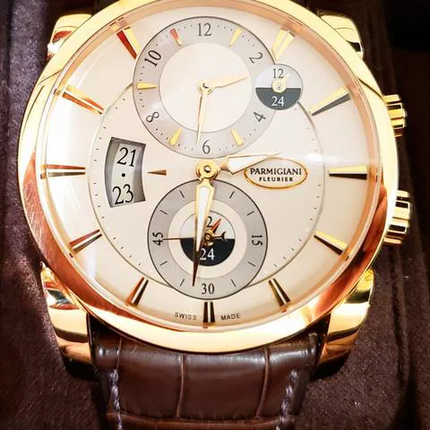 Parmigiani Fleurier Tonda PFC 231-1002400 42mm Rose gold Champagne