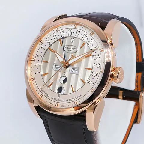 Parmigiani Fleurier Tonda PFH227-1002600-HA1241 42.5mm Rose gold Silver