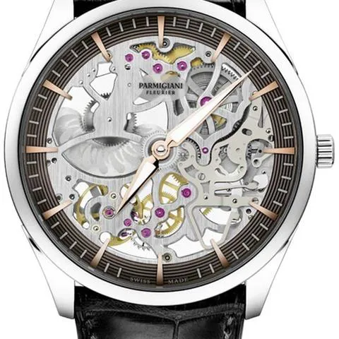 Parmigiani Fleurier Tonda 40mm Stainless steel Skeletonized