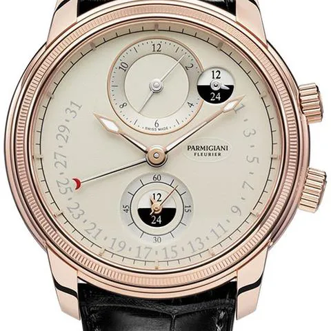 Parmigiani Fleurier Toric 43mm Rose gold Silver