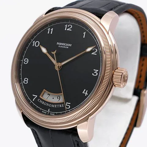 Parmigiani Fleurier Toric PFC423-1601401-HA1441 40.8mm Rose gold Black